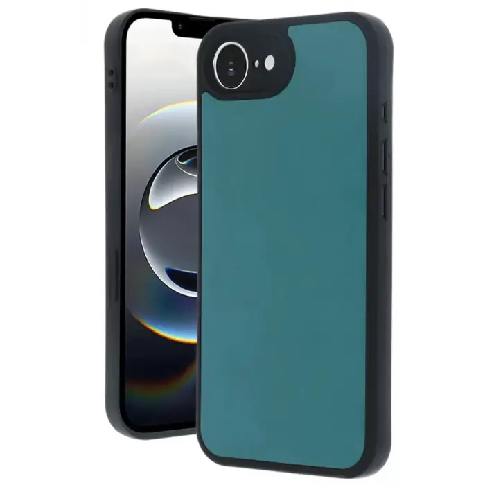 Newface Apple iPhone 16E Kılıf Aras Deri Kapak - Açık Yeşil