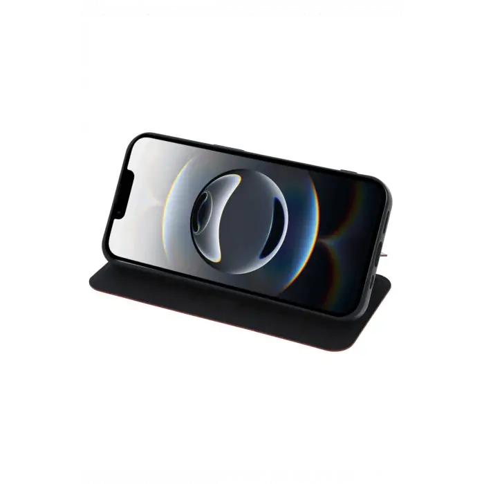 Newface iPhone 16E Kılıf Flip Cover - Kırmızı