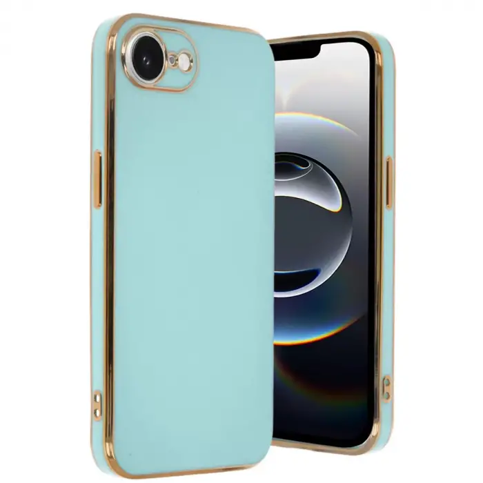 Newface Apple iPhone 16E Kılıf Volet Silikon - Açık Yeşil