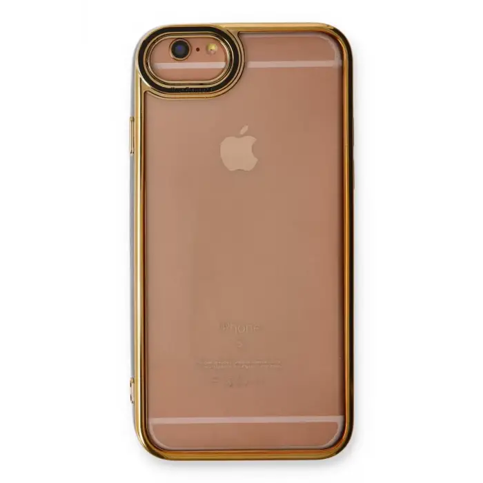 Newface Apple iPhone 6 Kılıf Liva Lens Silikon - Siyah