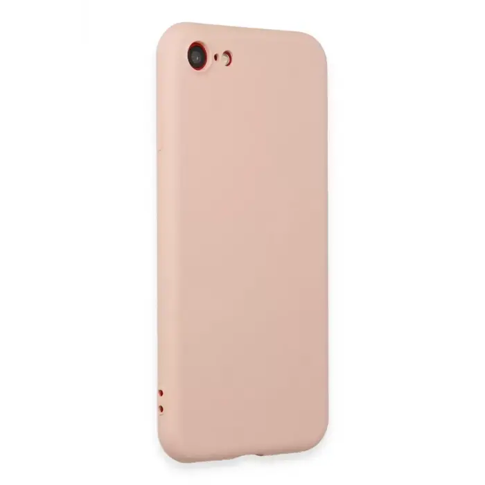Newface Apple iPhone 7 Kılıf First Silikon - Pudra