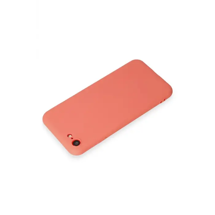 Newface iPhone 7 Kılıf First Silikon - Turuncu