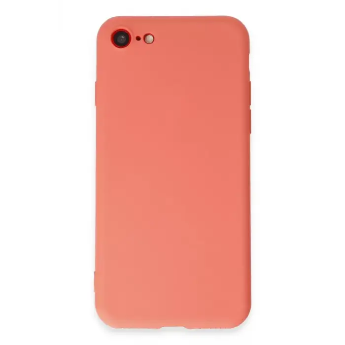 Newface Apple iPhone 7 Kılıf First Silikon - Turuncu