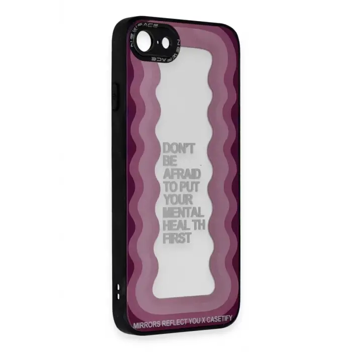 Newface Apple iPhone 7 Kılıf Mirror Desenli Kapak - Mirror - 11