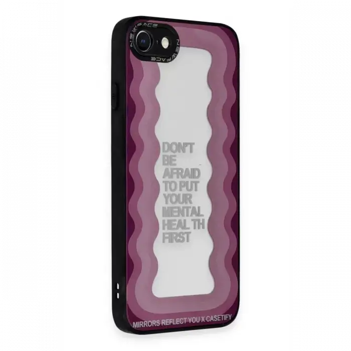 Newface Apple iPhone 7 Kılıf Mirror Desenli Kapak - Mirror - 11