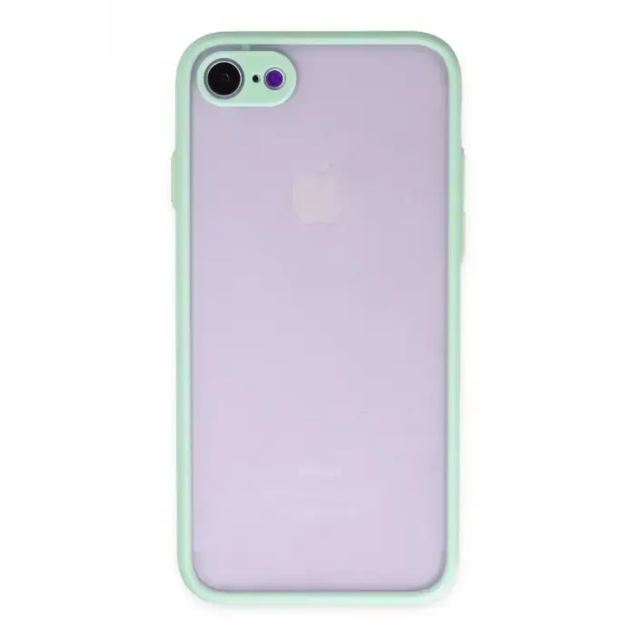 Newface iPhone 7 Kılıf Montreal Silikon Kapak - Turkuaz