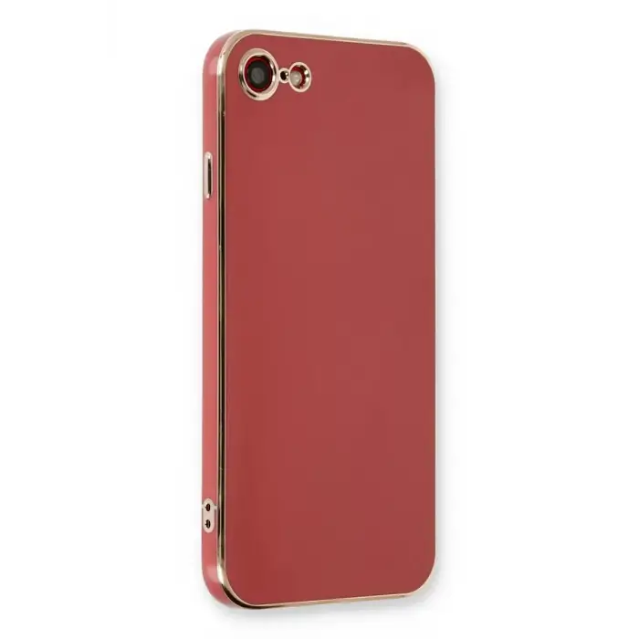 Newface Apple iPhone 7 Kılıf Volet Silikon - Kırmızı