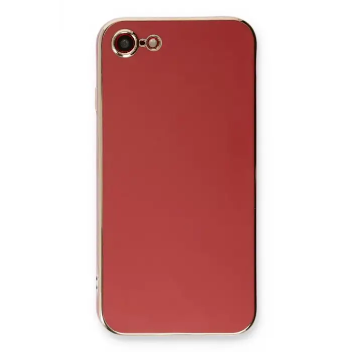 Newface Apple iPhone 7 Kılıf Volet Silikon - Kırmızı