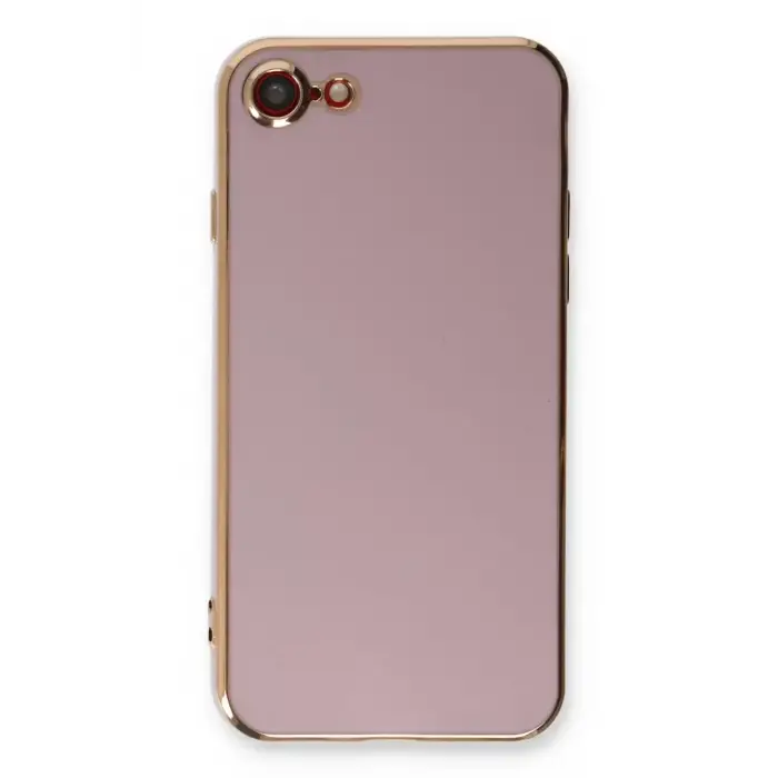 Newface Apple iPhone 7 Kılıf Volet Silikon - Mor