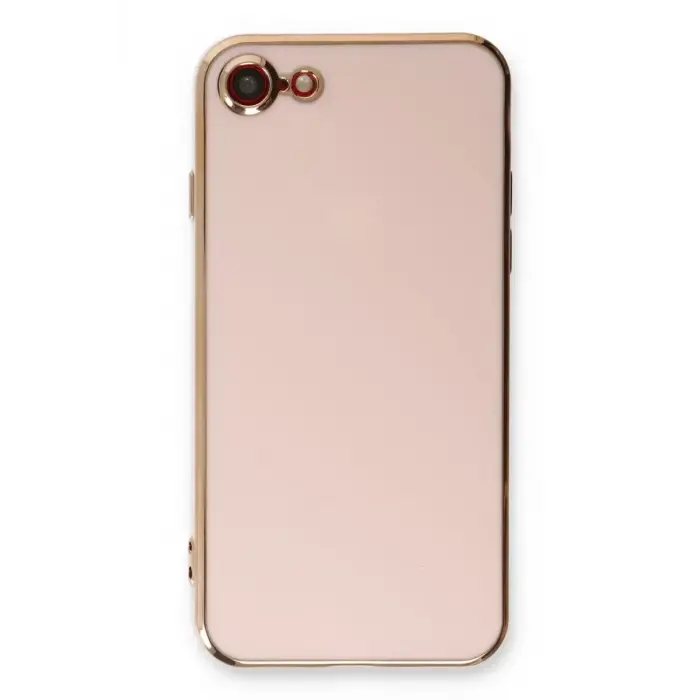 Newface Apple iPhone 7 Kılıf Volet Silikon - Pembe