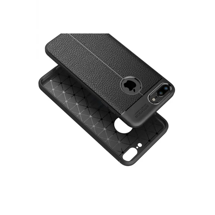 Newface iPhone 7 Plus Kılıf Auto Focus Kapak - Kırmızı