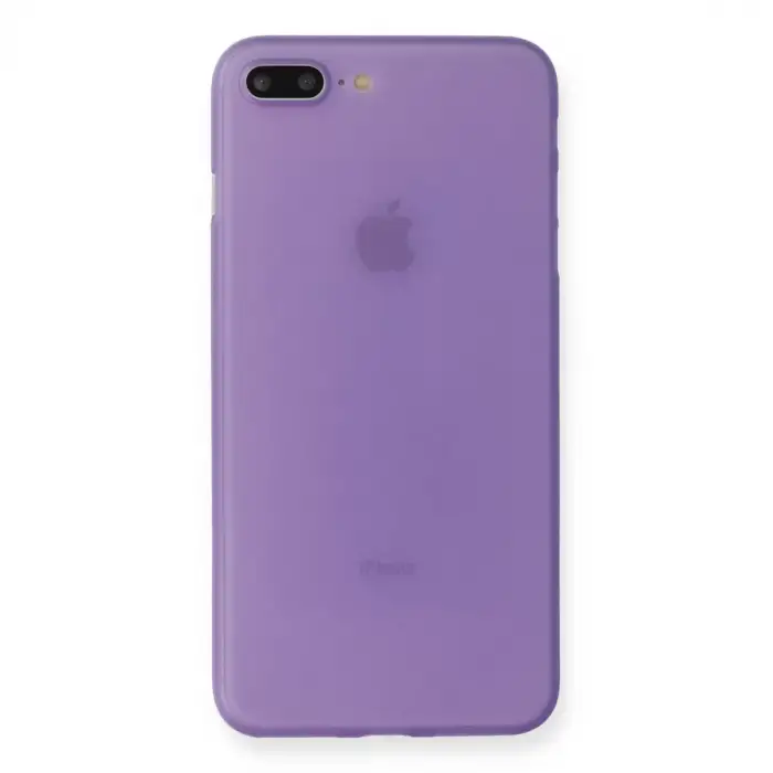 Newface Apple iPhone 7 Plus Kılıf PP Ultra İnce Kapak - Mor