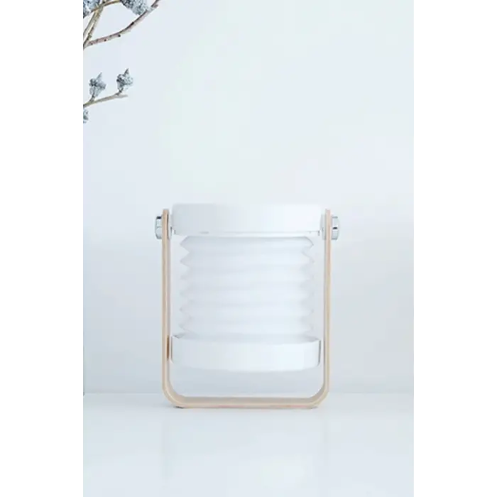 Newface JP-DLD Kamp Lambası Görünümlü Dekoratif Gece Lambası - Beyaz