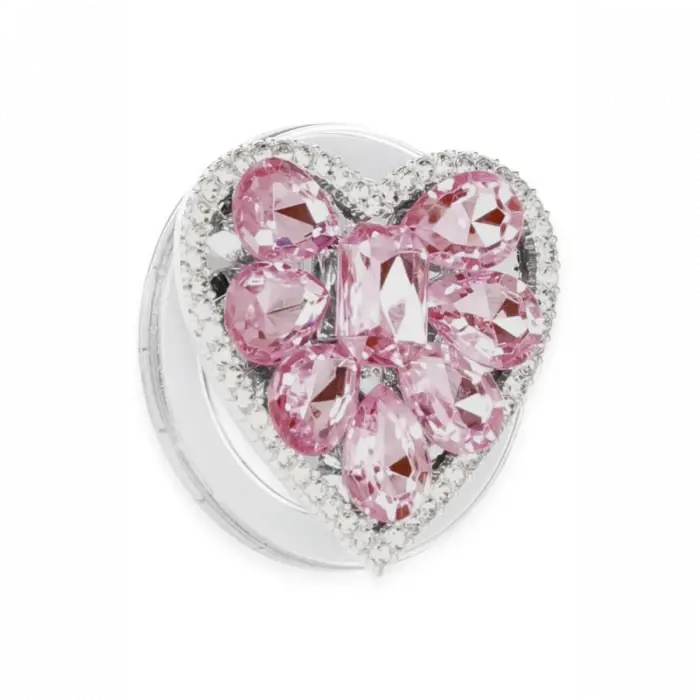 Newface Kickstand Taşlı Magsafe Stand - Pembe