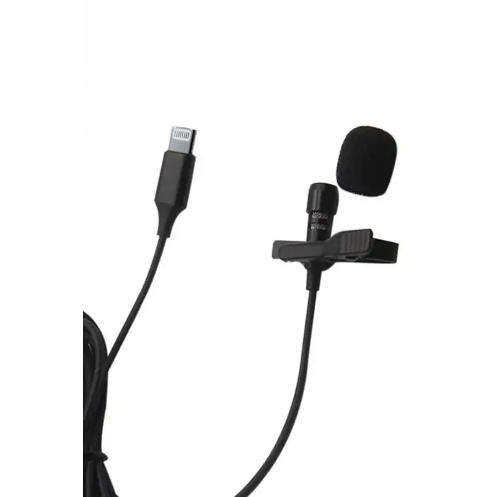 Newface Lightning 2 Metre Double Mikrofon - Siyah