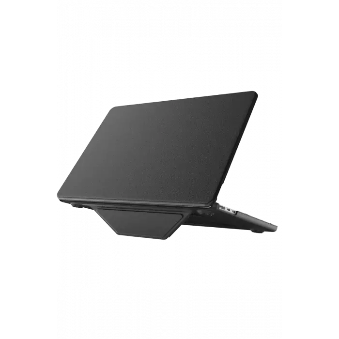 Newface Apple Macbook Air 15 2024 Macbook Deri Kapak - Siyah