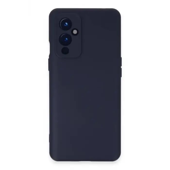 Newface One Plus 9 Kılıf Nano içi Kadife Silikon - Lacivert