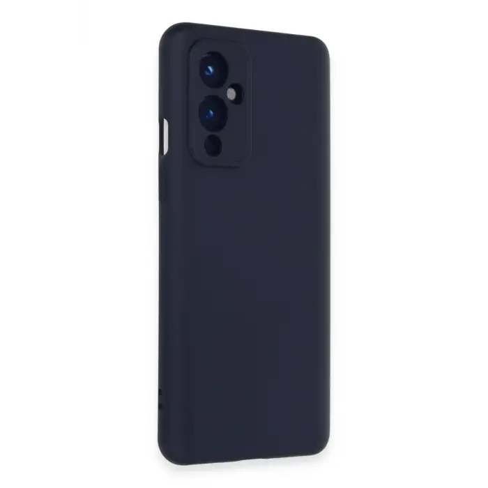 Newface One Plus 9 Kılıf Nano içi Kadife Silikon - Lacivert