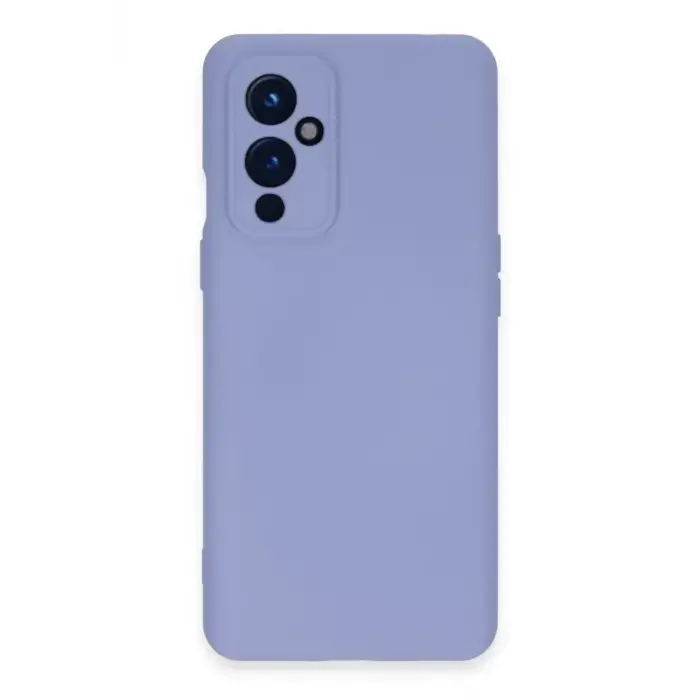 Newface One Plus 9 Kılıf Nano içi Kadife Silikon - Lila