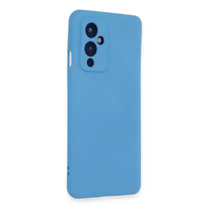 Newface One Plus 9 Kılıf Nano içi Kadife Silikon - Mavi