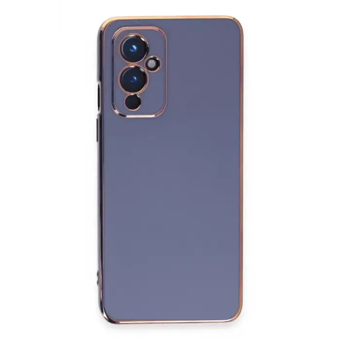 Newface One Plus 9 Kılıf Volet Silikon - Mavi