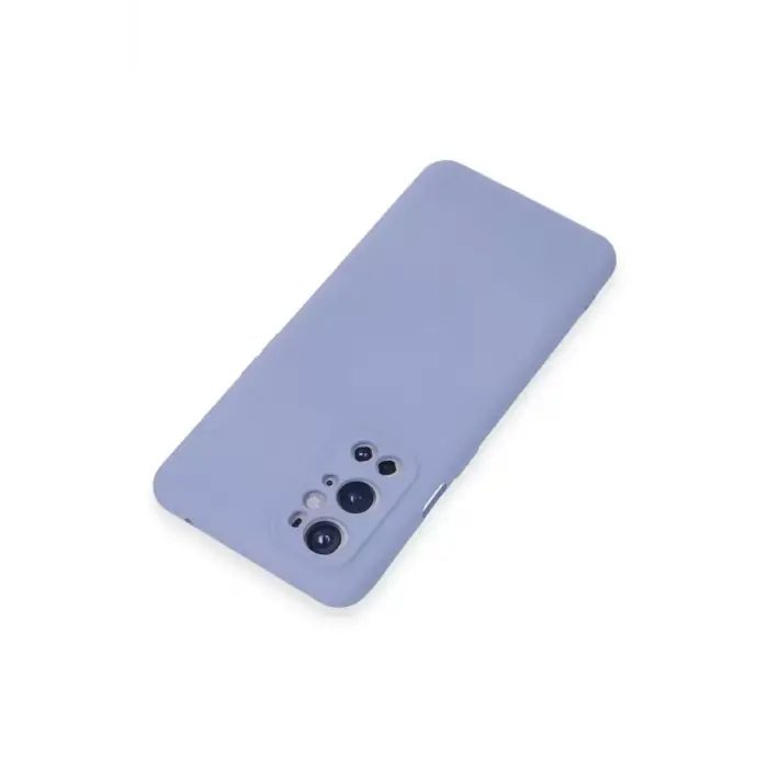 Newface One Plus 9 Pro Kılıf Nano içi Kadife Silikon - Mavi