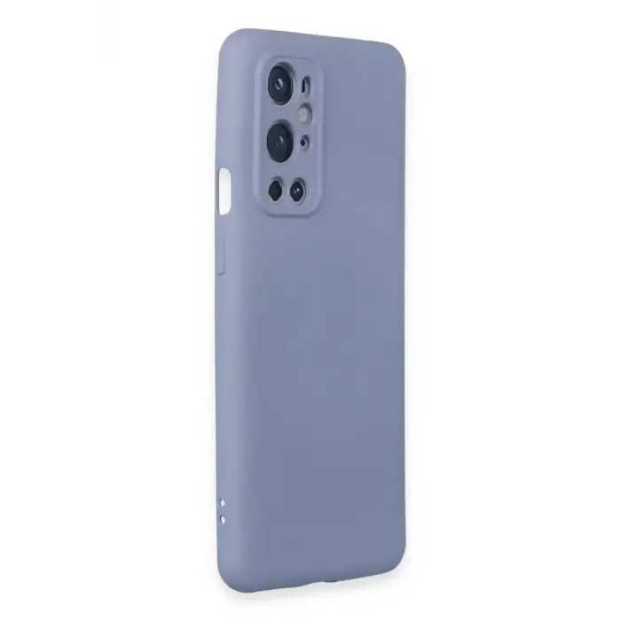 Newface One Plus 9 Pro Kılıf Nano içi Kadife Silikon - Mor
