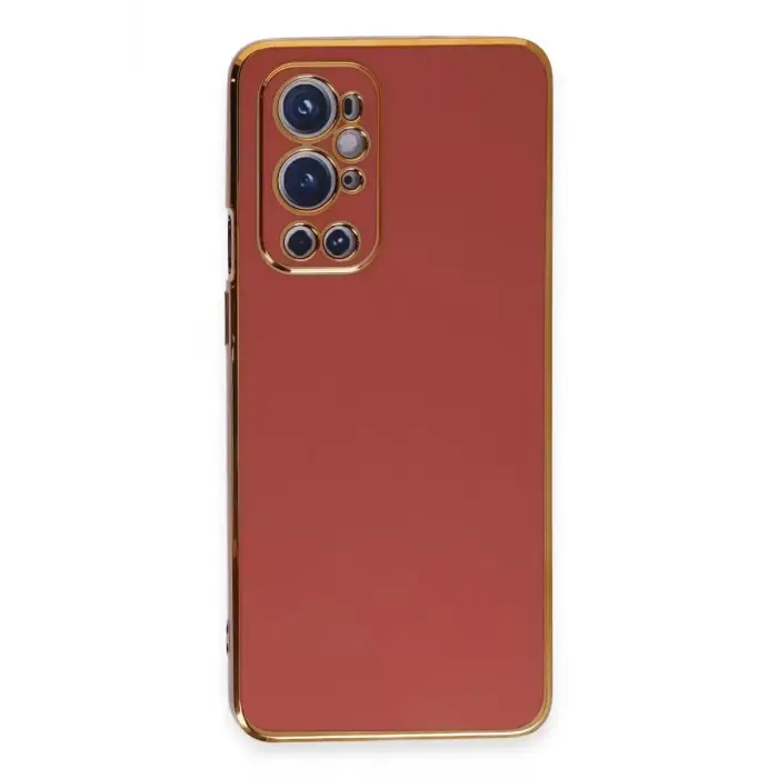 Newface One Plus 9 Pro Kılıf Volet Silikon - Kırmızı