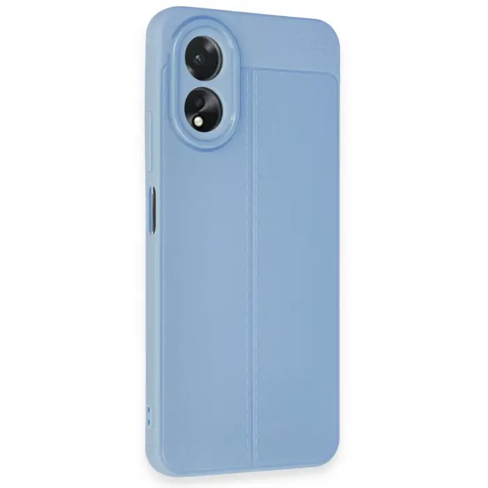 Newface Oppo A38 Kılıf Auto Focus Kapak - Mavi