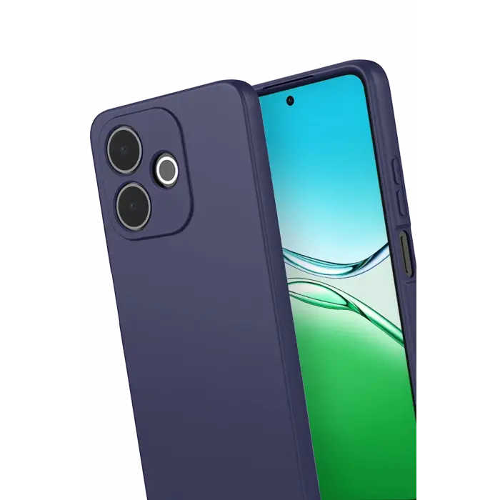Newface Oppo A5 Pro 4G First Silikon - Lacivert