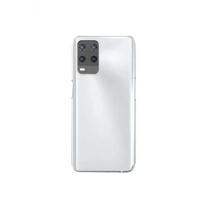Newface Oppo A54 4G Kılıf Deluxe 2mm Şeffaf Silikon - Şeffaf