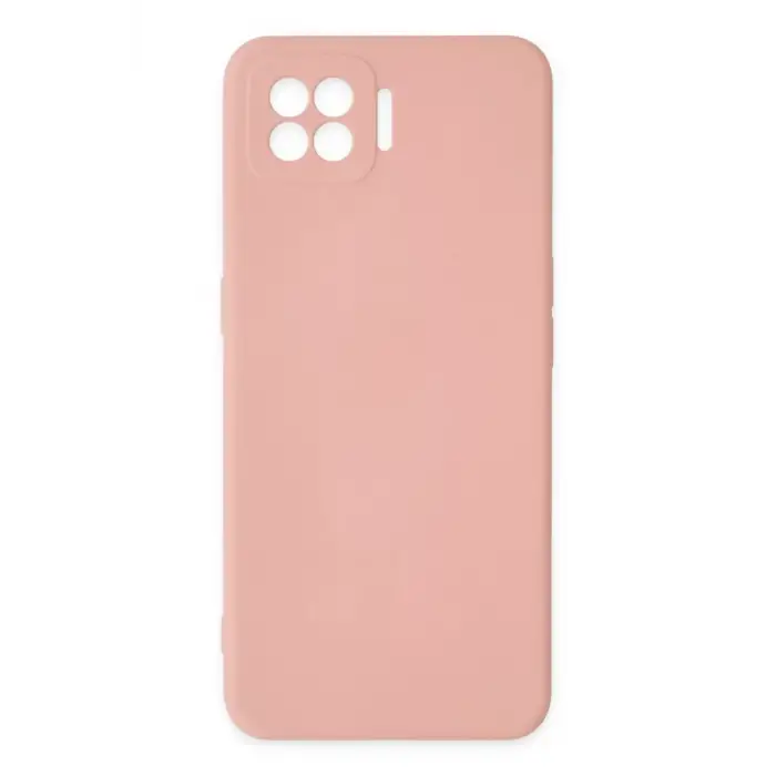 Newface Oppo A73 Kılıf Nano içi Kadife Silikon - Pudra