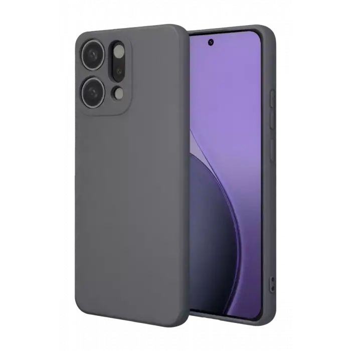 Newface Oppo Reno 14 First Silikon - Gri