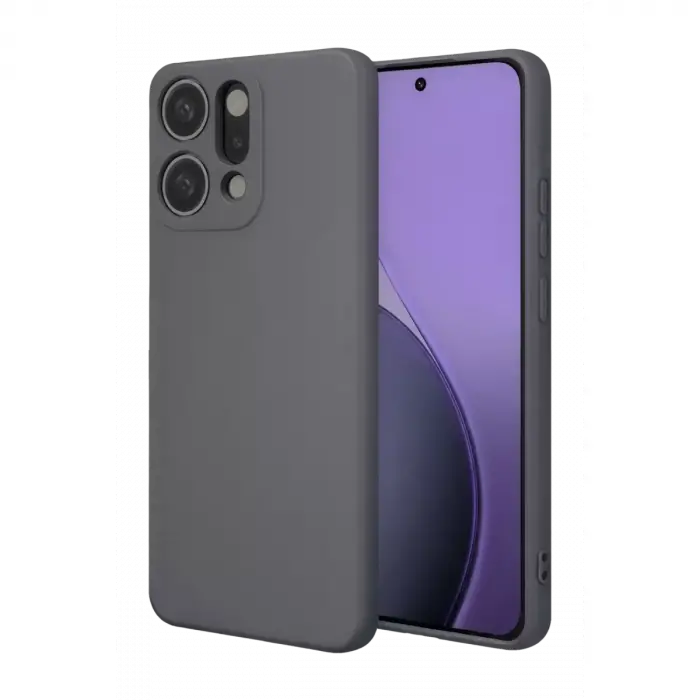 Newface Oppo Reno 14 First Silikon - Gri