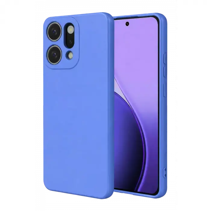 Newface Oppo Reno 14 First Silikon - Mavi