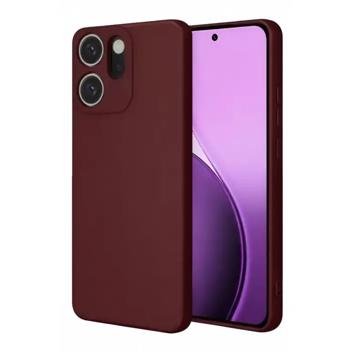 Newface Oppo Reno 14F First Silikon - Bordo