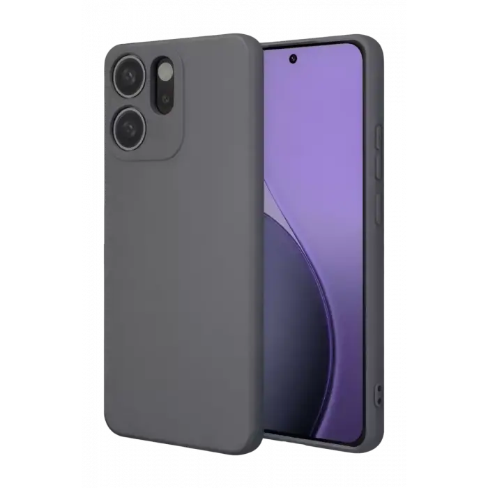 Newface Oppo Reno 14F First Silikon - Gri