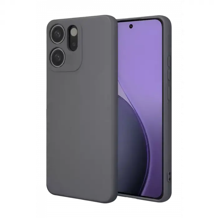 Newface Oppo Reno 14F First Silikon - Gri