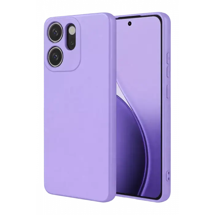 Newface Oppo Reno 14F First Silikon - Lila