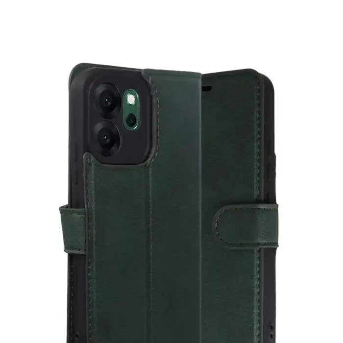 Newface Oppo Reno 14F Trend S Plus Kapaklı Kılıf - Yeşil