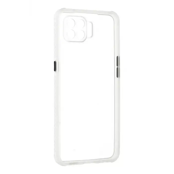 Newface Oppo Reno 4 Lite Kılıf Miami Şeffaf Silikon - Şeffaf