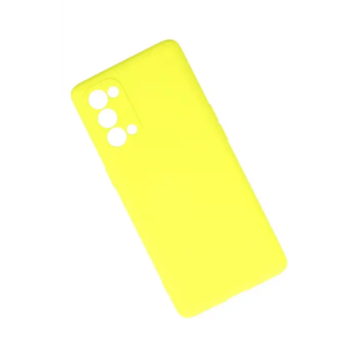 Newface Oppo Reno 5 Pro Kılıf First Silikon - Sarı