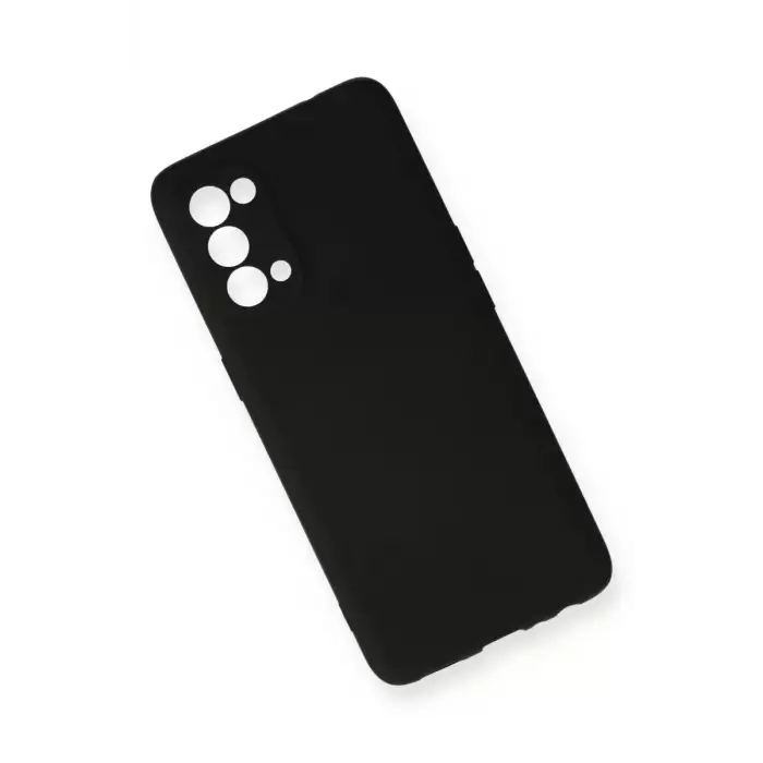 Newface Oppo Reno 5 Pro Kılıf First Silikon - Siyah