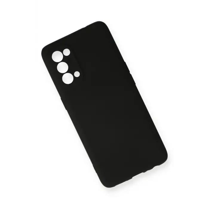 Newface Oppo Reno 5 Pro Kılıf First Silikon - Siyah