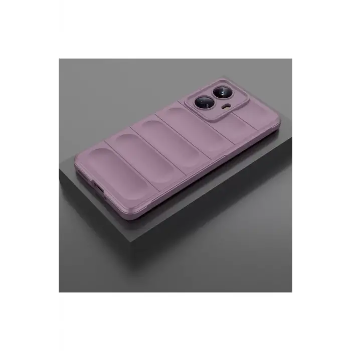 Newface Realme 10 Pro 5G Kılıf Optimum Silikon - Mor