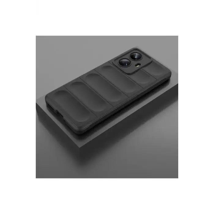 Newface Realme 10 Pro 5G Kılıf Optimum Silikon - Siyah