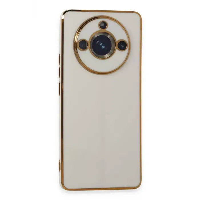 Newface Realme 11 Pro Kılıf Volet Silikon - Beyaz