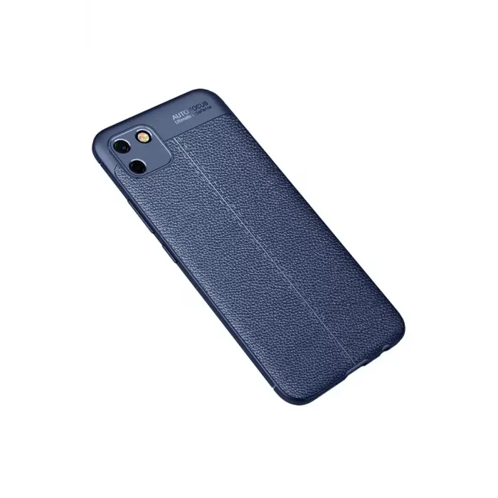 Newface Realme C11 2021 Kılıf Auto Focus Kapak - Lacivert