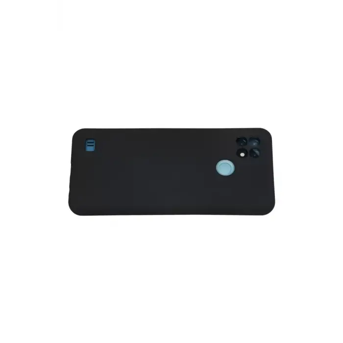 Newface Realme C21 Kılıf Nano içi Kadife Silikon - Lacivert