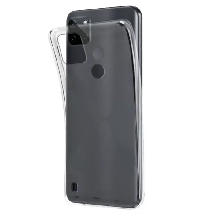 Newface Realme C25Y Kılıf Lüx Şeffaf Silikon